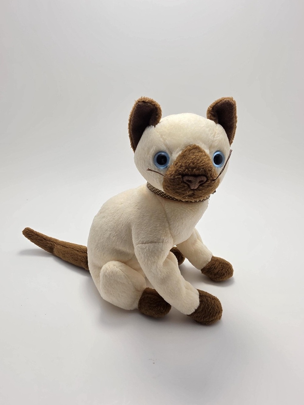 Ty Beanie Baby “Siam” the Siamese Cat - No Hang Tag! (8 inch)
